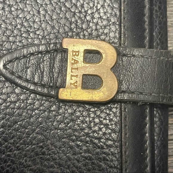 Bally Black Leather Jacket Wallet - Picture 3 of 14